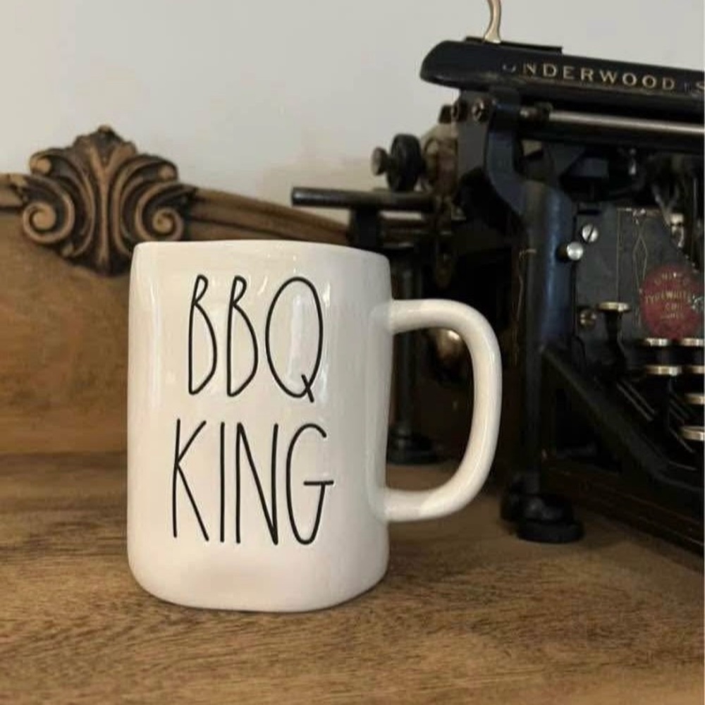 Rae Dunn BBQ King Double
Sided Mug